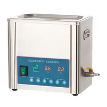 P&T Medical BTX-600 5L H - ультразвуковая мойка с регулируемым подогревом и краном для слива воды, корпус из нержавеющей стали, 5 л