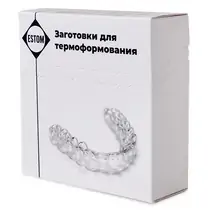 Ustom RDP-R-1 - пластины для термоформования, круг, 125 x 1,0 мм, 30 шт
