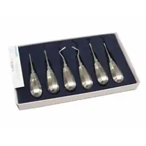 Asa Dental S0244-6 - набор элеваторов, 6 шт